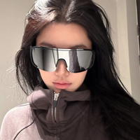 AliExpress RMM New Y2K Style Cycling Sunglasses Windproof Glasses for Men Women Retro-Reflective Sheeting Lens Road Riding Sport Glasses