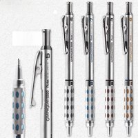 Japan Pentel Graphgear 1000 Metal Mechanical Pencil 0.3/0.5/0.7/0.9MM Low Center of Gravity Drawing Activity Pens Art Stationery