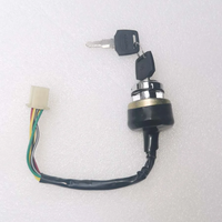 Original Kazuma Ignition Key Switch 6 Wires On Off Lock for Meerkat Falcon Dingo 50cc 90cc 110cc 150cc 250c ATV