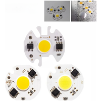 Muunnn No Need Driver LED COB Chip 220V 3W 5W 7W 10w 12w LED Chip Lamp Smart IC LED Bulb for Flood Light Cold white Warm white