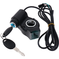 AliExpress NONE Electric Bicycle Thumb Throttle Voltmeter Digital Voltage Display Switch Power with Key Lock E-Bike Finger Thumb Throttle
