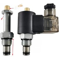 Hydraulic Solenoid Valve SV08-20 Electromagnetic Reversing Valve LSV-08-2NCP Oil Drain Valve Electric One-way Valve Shear Trigge