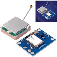 GY-NEO6MV2 GPS Flight Controller Module NEO-6M GPS Drone Controller Module with Flight Control 3V-5V Large Antenna for Arduino
