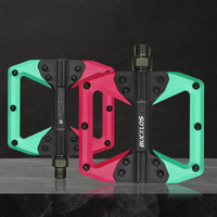 AliExpress BUCKLOS Nylon Bicycle Pedal Sealed Bearing Road Mountain Bike Pedal Waterproof Widen MTB Pedals Anti-slip Flat Pedals