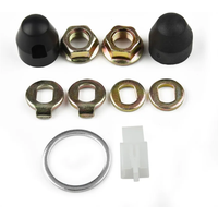 AliExpress SPORTARC E-Bike Hub Motor Axle M12/M14 Lock Nut /Lock Washer /Spacer /Nut Cover For 500W-5000W Motors Electric Bicycle Parts Replacement