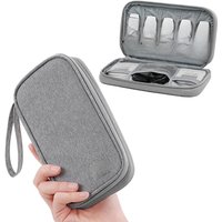 U Disk Storage Bag Dustproof Travel Mini Tech Pouch USB Flash Drive Bags Portable Thumb Drive Organizer U Shield Protective Case