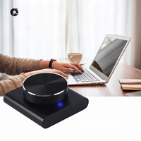 USB Volume Control Knob PC Computer Speaker Audio Volume Controller 2 Modes Multimedia Controller with USB Cable for Win/Mac OS