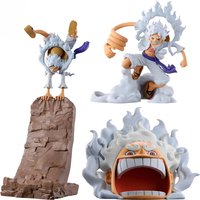 100% In Stock Original Banpresto Fig Life Gear 5 Monkey D Luffy Figure Anime One Piece Model Genuine Boxed Toy