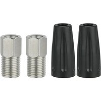 AliExpress DEEMOUNT M8 Thread Stainless Steel Hollow Bolt Gel Rubber Cap for BH59 BH90 Sram Magura Hydraulic Disc Brake Inserts Rings Hose Install