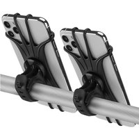 AliExpress NONE Universal Bike Phone Mount, 360° Rotatable Silicone Holder for 4.7–6.8