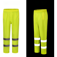 AliExpress AYKRM HI VIS Reflective Pants Safety Striped Waterproof Windproof Sweatpants Trousers Long Oxford Cycling Hiking Trip