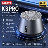 Original Lenovo K3 Pro Bluetooth V5.0 Speaker Big Audio With Deep Bass Sound Outdoor Soundbox Music Portable Camping Loudspeaker