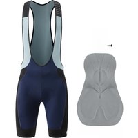 RION Cycling Bib Shorts Men Mountain Bike MTB Padded Tights Bicycle Clothes Pro Male Bibs Dolomiti 8H Long Distance Road Riding