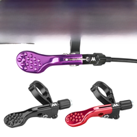 AliExpress MEROCA Mtb Wirecontrolled Seatpost Lift Switch With Cable For 22.2mm Handlebar Aluminum Alloy Road Bike Lift Seatpost Controller