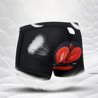 AliExpress NONE Cycling Shorts Breathable Mesh Cycling Underwear 5D Gel Pad Shockproof MTB Bike Shorts Bicycle Underwear Man Shorts