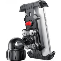 AliExpress Joyroom Anti-Shake Bike Phone Holder Quick Install Bicycle Motorcycle Phone Mount with Vibration Dampener for 4.7-7