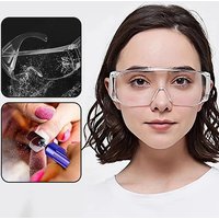 AliExpress NONE Safety Protective Goggles Lens Thickness Anti-UV Blinds Water Gun Goggles Anti-impact Labor Protection Glasses Cycling Glasses
