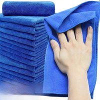 High Quality Thicken Microfiber Cloths Double Layer Car Washing Drying Towels Super Absorbent Auto Detailing Cleaning Cloth Rags