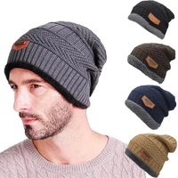 AliExpress 1PCS Knitted hat, autumn and winter, Korean version, velvet thick pullover hat, ear protector, hat, outdoor bicycle fishing cap