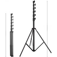 Selens 7.3M Light Stand with Air Pressure Buffer Aluminum Alloy Flash Frame Video Adjustable Tripod Photography Stiduo Load 22KG