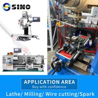 【5μ 120~200mm】SINO KA200 Mini Size Linear Scales 5μm 5V TTL Optical Ruler Length 40 50 60 70 80 90 100 110mmmm Lathe Scale