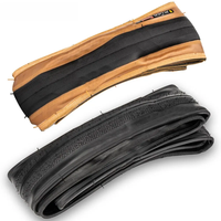 AliExpress ZTTO Road Bike 700x25 High Performance Bicycle Tire Durable Foldable Tires with 60TPI Puncture Resistant for 700C Wheel Black/Yellow