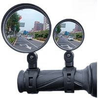 AliExpress amagi 2pcs Adjustable Rotate Bicycle Auxiliary Rearview Mirror Handlebar Mount Wide-Angle Convex Cycling Rear View Mirrors Accessories