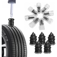 10/20/30PCS Car Rubber Vacuum Tyre Repair Nail Kit with Screwdriver Tire Puncture Repair Wheel Tubeless for Car Tire Accessorie