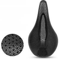 AliExpress BUCKLOS 3D Printed Bike Saddle Carbon Fiber Bicycle Seat Cushion Honeycomb Nylon 3D Printing Road MTB Saddle Triathlon Bike Seat