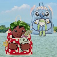 Kids Bag Lilo and Stitch Springtime Stitch Cosplay Mini Backpack Class Bag for Girls