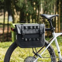 AliExpress ROCKBROS Bicycle Front Bag 15L Multifunctional Saddle Bag Portable Bike Fork Bag Big Capacity