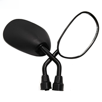 AliExpress JPMotor Accessories Universal Small Motorcycle Rearview Mirror 8mm Side Mirror HD Glass For Scooter E-Bike Motorbike Rear View Mirror Accessories