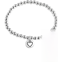 925 Sterling Silver Love Heart Round Bead Charm Bracelet &Bangles For Women Girls Wedding Trendy Party Jewelry Accessories