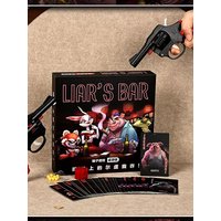 Liars Bar table Card iq Game board multiplayer board Portable Social Deduction Card adult board Games