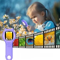 Pocket Microscope Kids 500X Science Toy With Photo And Video Function Mini Handheld Microscope Outdoor Children Educational Toy