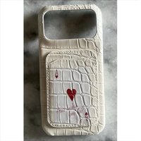 Personalised Name Pink Seashells Pebble Grain Leather Case for iphone 11 12 14 13 16Pro Max XS XR 14 15Plus Luxury Hard PU Cover