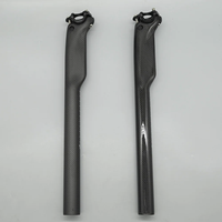 AliExpress 3K Matte Full Carbon Fiber Seatpost MTB Mountain Road Bike Cycling Seat Post Bicycle Parts 27.2/30.8/31.6x350/400MM