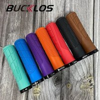 AliExpress BUCKLOS MTB Cuffs Soft Rubber Bicycle Handlebar Grips Integrated Mountain Bike Grip Non-slip Bicycle Handle Bike Accessories