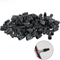 AliExpress DSYCAR Black Presta Valve Caps Plastic Bike Tire Caps Air Dust Covers-Used on Presta/French Valves for Bicycle, MTB Mountain/Road Bike