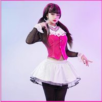 IN STOCK UWOWO Draculauraa Cosplay Costume TOP SELL Pink Suit Vampiree Anime Female Cosplay Halloween Costume