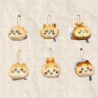 New Chiikawa Dorayaki Bakery Plush Doll Pendant for The Baked Bread Shop Earrings in Stock Gift Keychain Cute Nagano