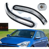 Car Side Rearview Mirror Turn Signals Light For Hyundai i20 GB IB 2016 2017 2018 LED Side Mirrors Lamp 87624-C8000