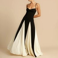 Elegant Women's Dress 2025 Sexy Long skirt Suspender Dress Evening Gown Party Formal Occas Dress Korean Fashion Female Clothing