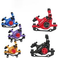 AliExpress Zoom ZOOM MTB Hydraulic Disc Brake Calipers HB100 Line Pulling Oil Brake Front & Rear For Folding Bike Scooters Winter Cycling Parts