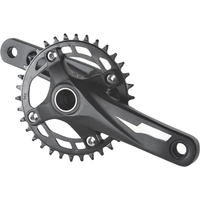AliExpress BOLANY Mountain Bike Crankset Aluminum Alloy 140mm Hollow Crank Single Chainring 32T 34T 36T MTB Bike Cranks For Kids' Bicycle
