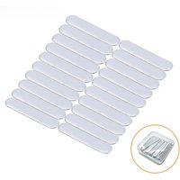 20 Pieces Golf Weighted Lead Tape Adhesive Lead Tape Strips Add Weight for Golf Club Tennis Racket Adjust Weight