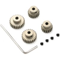Metal 18T 19T 24T 25T Pinion Gear Moter Gear for Tamiya TT01 TT02 TB02 TA05 RC Car Upgrade Parts Accessories