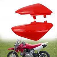 AliExpress NONE CRF50 Rear Side Fender Mudguards Left And Right Double Exhaust Funnel For CRF 50 Dirt Pit Bike Off Road 50cc Moto Accessories