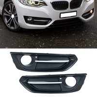 Fog Light Grille For BMW F22 F23 228I 230I 2014 2015 2016-2020 Front Bar Lampshade Fog Light Frame Daytime Running Lampshade