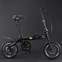 AliExpress smvp Cross Life Mini Folding Bike Adult Small Wheel Variable Speed Disc Brake Children Student Bike Ultra Lightweight Carrying Bike
